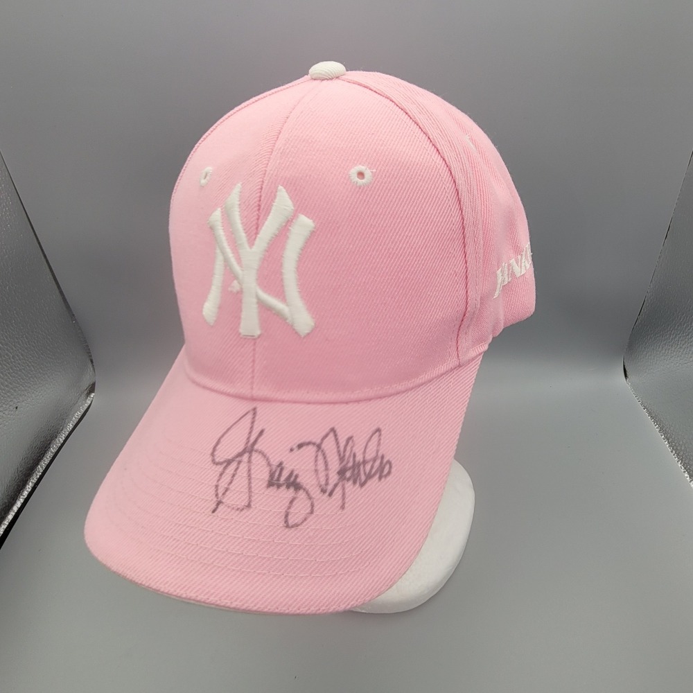 Graig‎ Nettles Autographed New York Yankees Pink Baseball Cap Hat Adjustable MLB